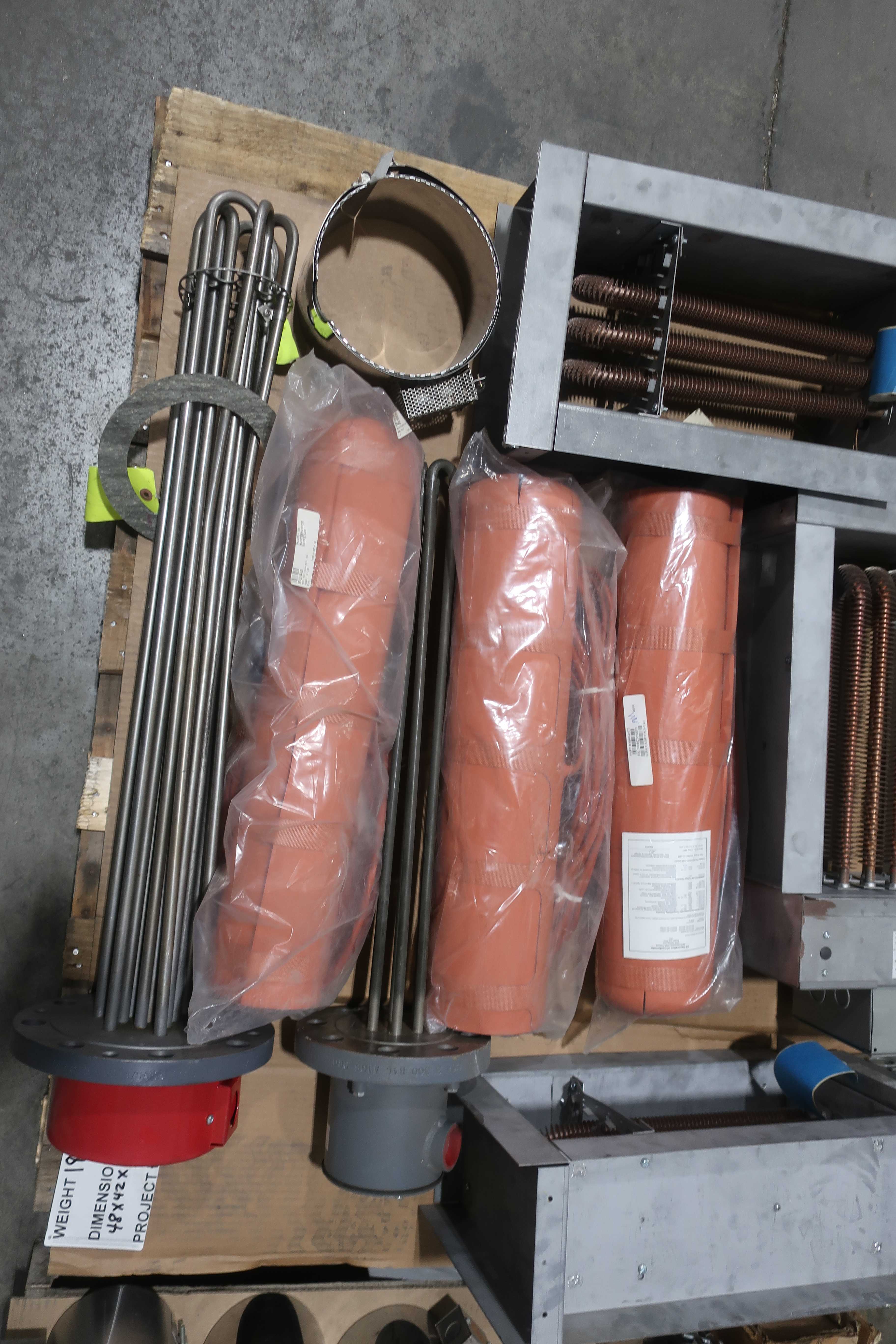 SKU 1737002 - 4 PALLETS OF ASSORTED HEATING ELEMENTS - HEATING ELEMENTS