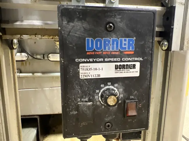 DORNER ADJUSTABLE POWERED BELT CONVEYOR - undefined