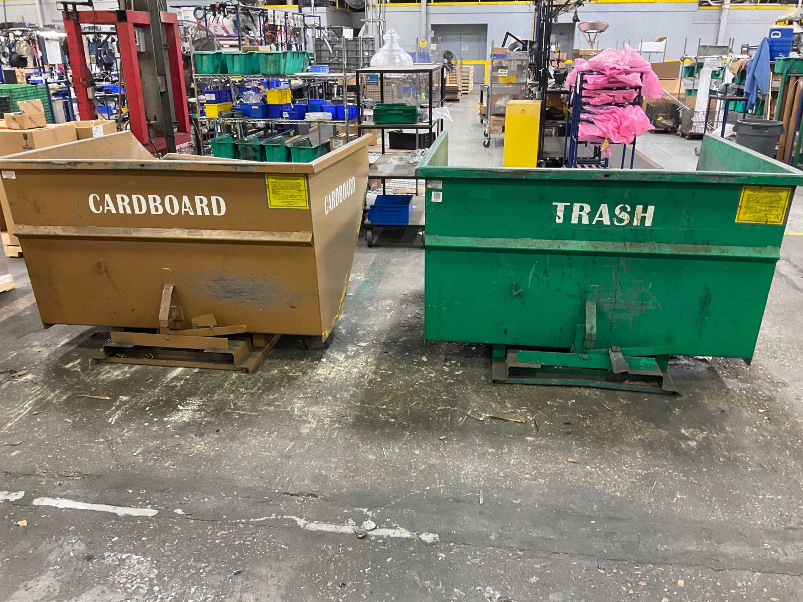 QTY 2: SELF DUMPING HOPPER - SELF DUMPING HOPPERS