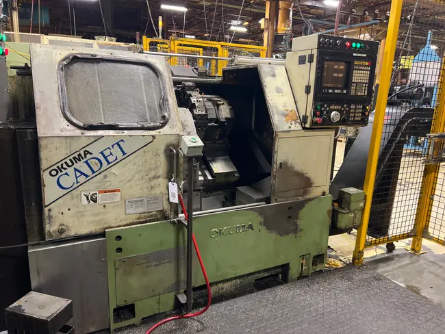 OKUMA LNC8 CNC LATHE - undefined