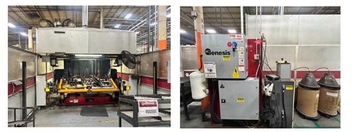 2015 GENESIS/FANUC ARCMATE 100IC/12 DUAL WELDING CELL, 12KG, 1420MM REACH, R-30IB CONTROL - ARTICULATED ROBOTS