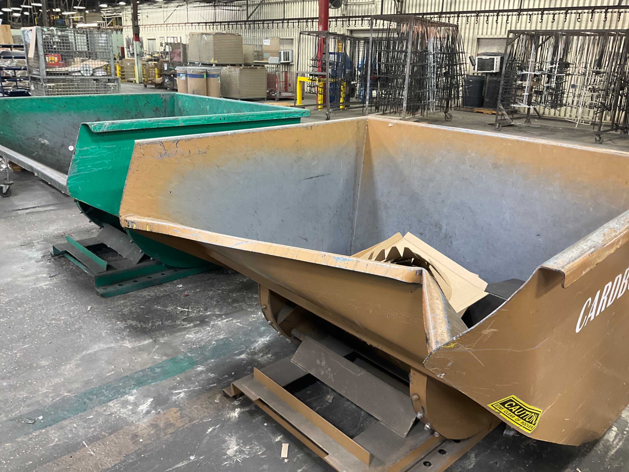 QTY 2: SELF DUMPING HOPPER - SELF DUMPING HOPPERS