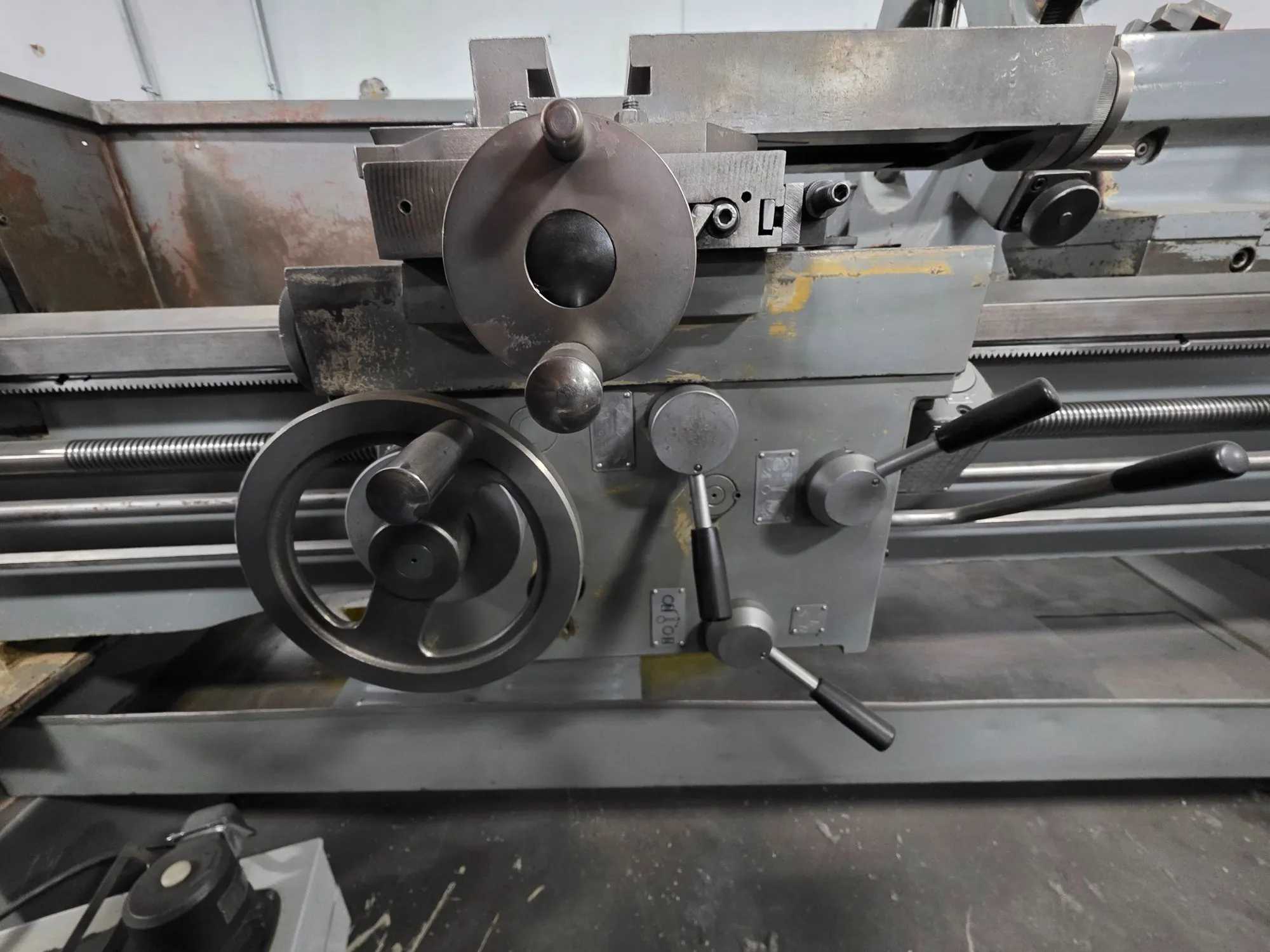 SUMMIT 18-3X80 GAP BED ENGINE LATHE, 18" SWING, 80" CENTERS, 10 HP MAIN MOTOR - MANUAL LATHES