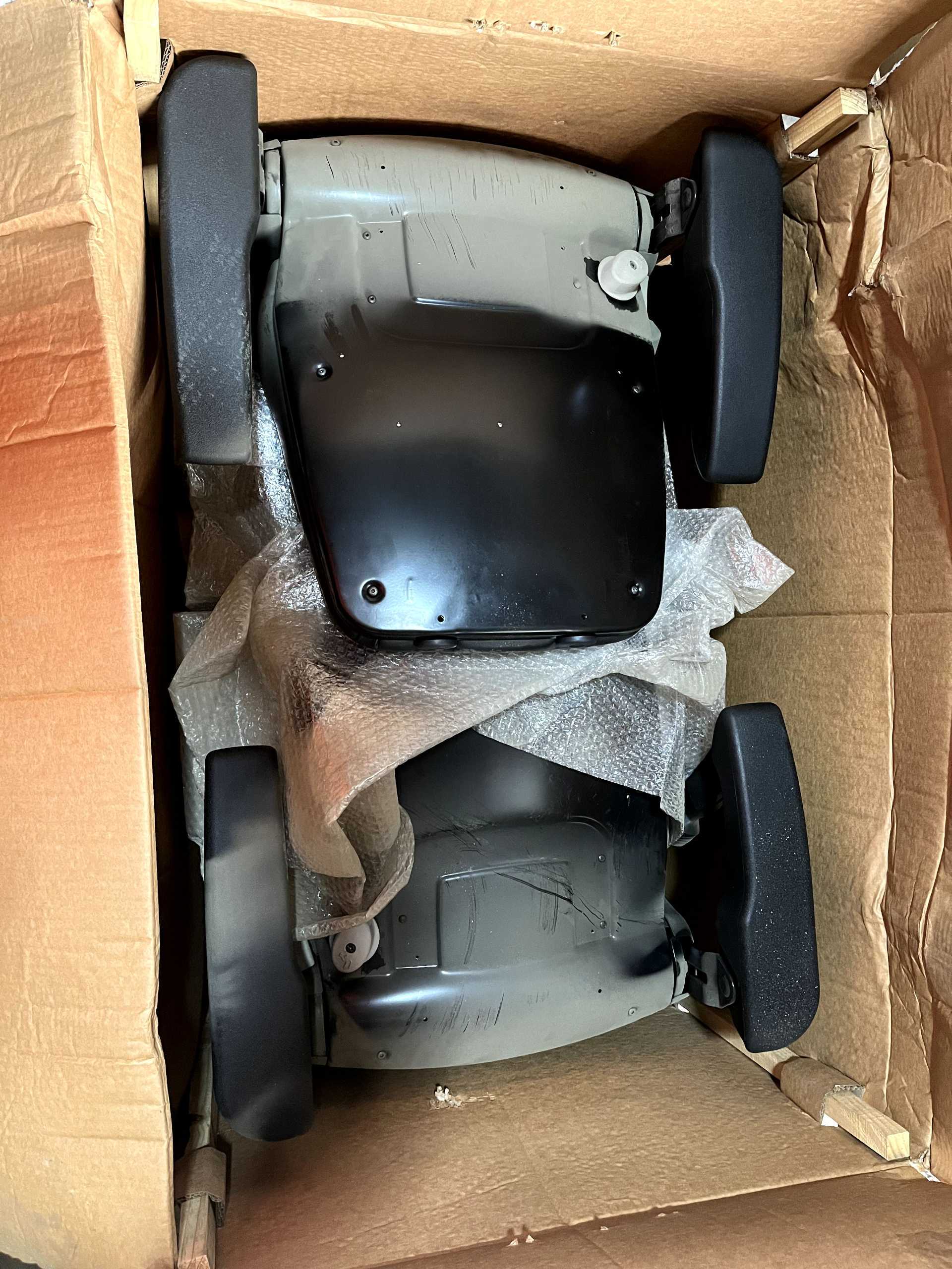 QTY 2: DARBY 20-66444 OPERATOR SEAT FOR MACLEAN BOLTER - CONSTRUCTION EQUIPMENT PARTS