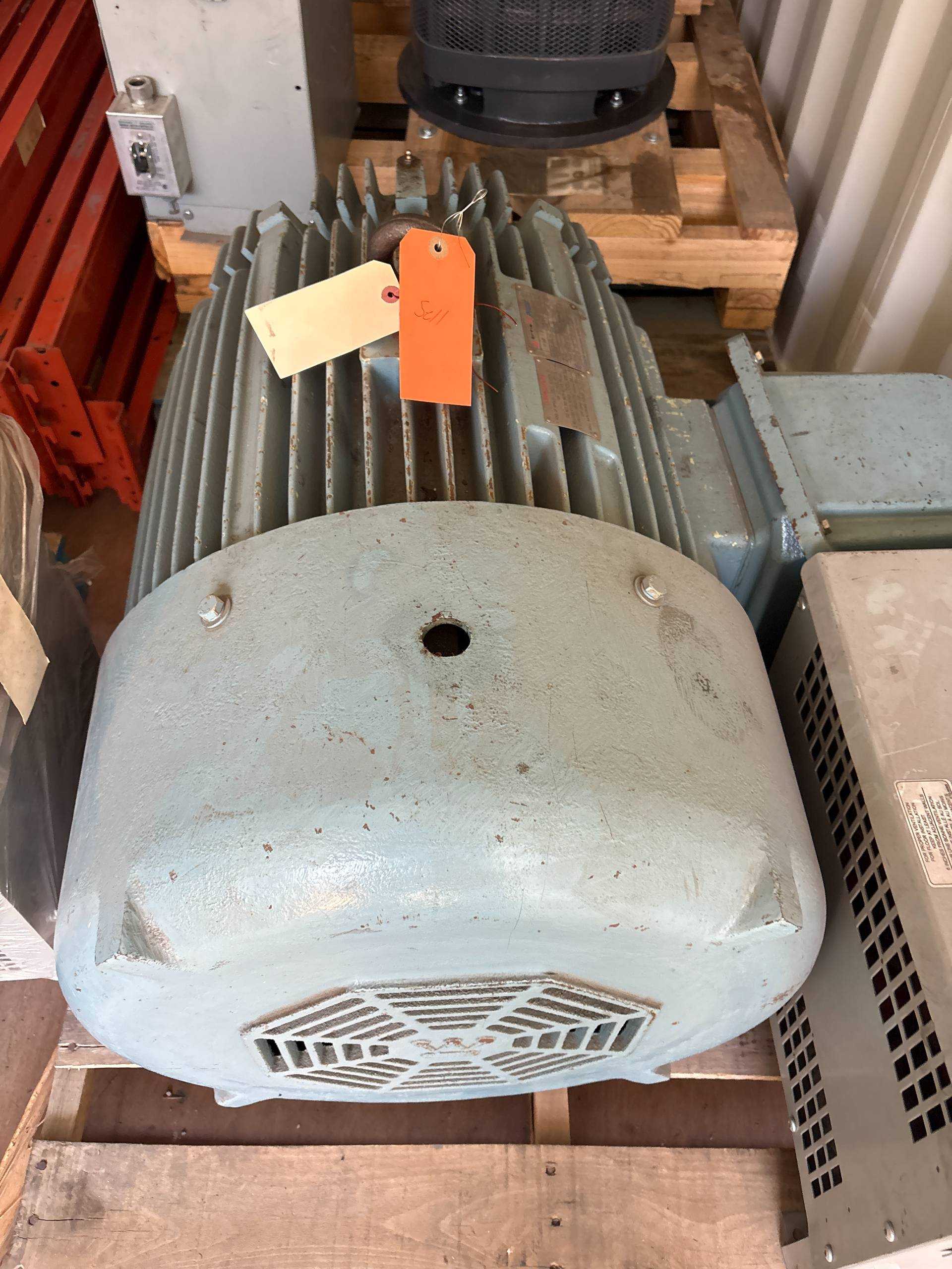 TECO WESTINGHOUSE PDH12502TE2 125 HP AC MOTOR - AC MOTOR