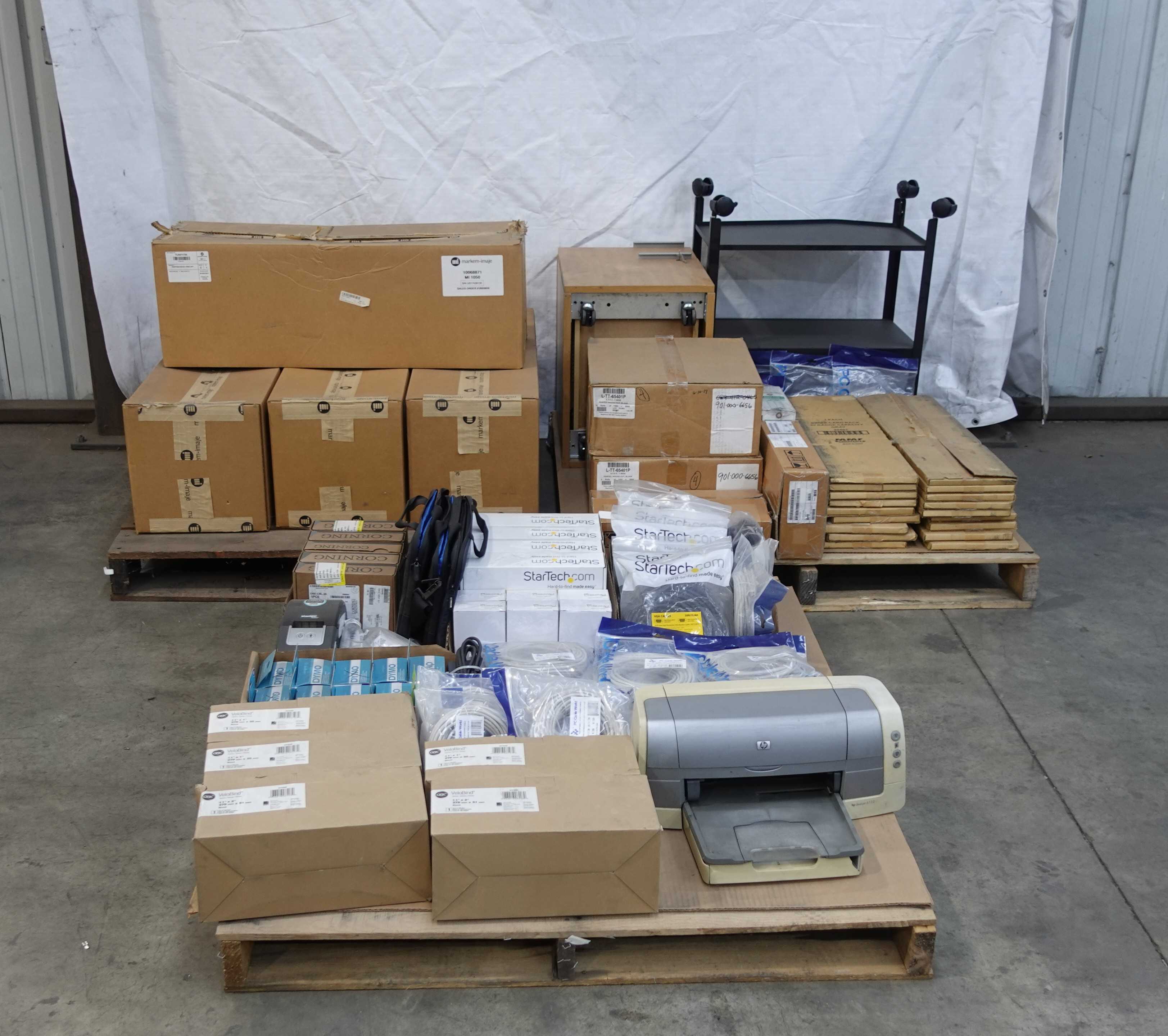 SKU 1726637 - 3 PALLETS OF ASSORTED PRINTER PARTS AND ACCESORIES - PRINTER PARTS & ACCESSORIES