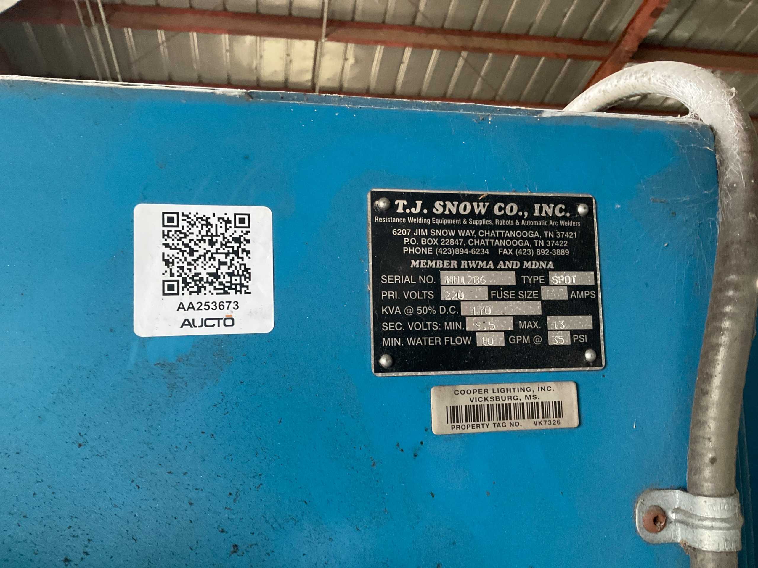TJ SNOW CO WELDER - ARC WELDERS