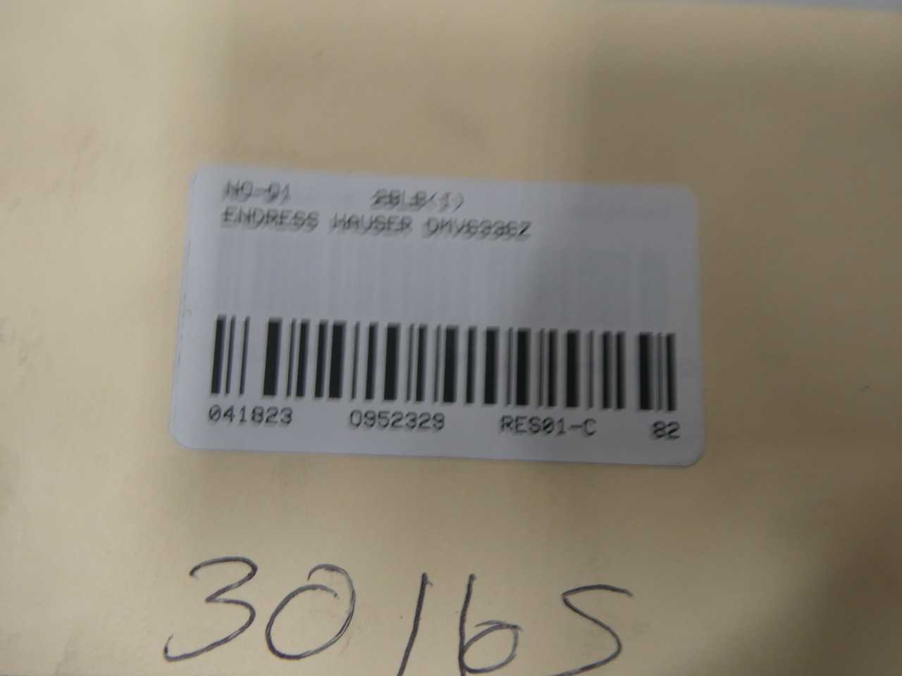 ENDRESS + HAUSER DMV6336Z FLOW METER - FLOW METER