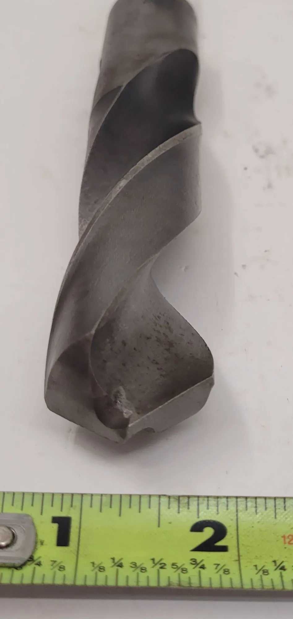 QUALTECH SPIRAL DRILL BIT, OAL 8.75”, 1.25” DRILL BIT DIAMETER, .75” SHANK DIAMETER - MACHINE TOOLING