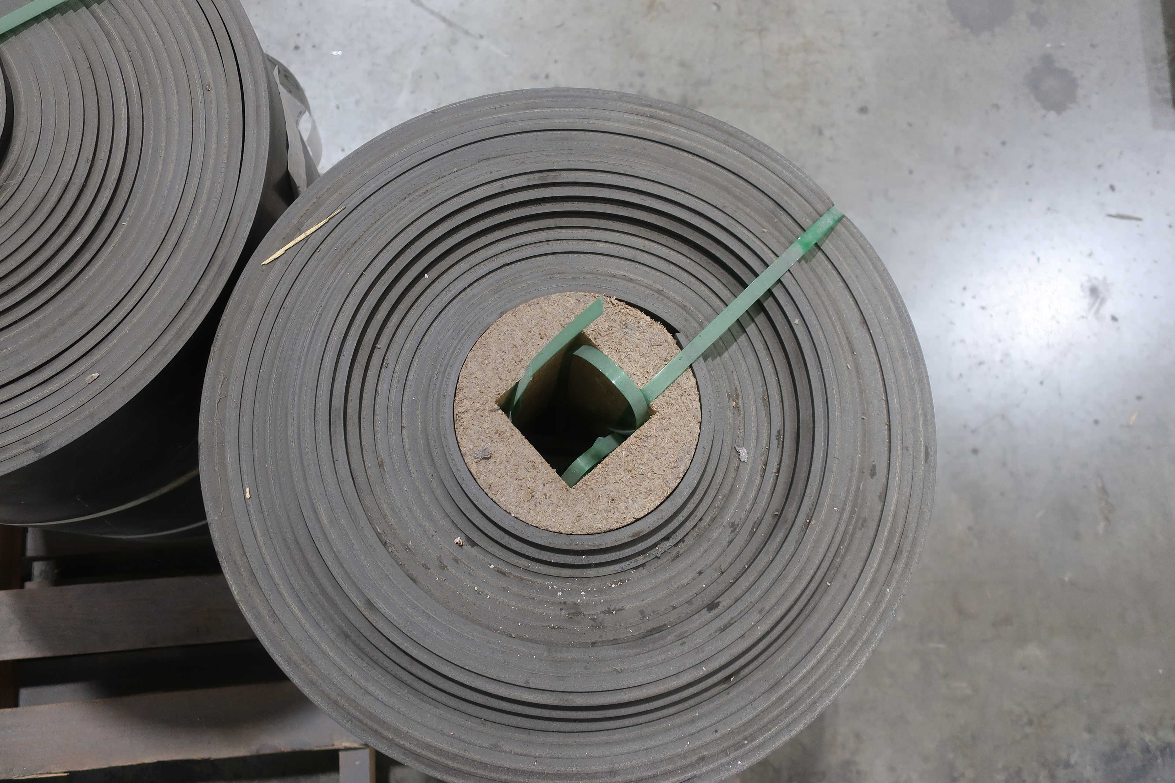 SKU 1760845 - LOT OF 2 ROLLS OF 2 PLY 24 IN WIDE CONVEYOR BELTS - CONVEYOR PARTS