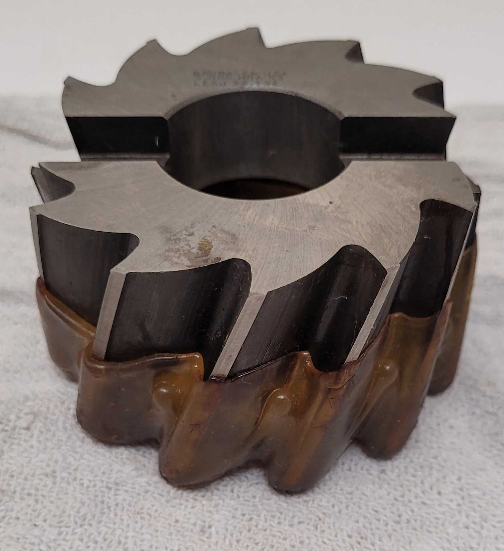 BRUBAKER USA SIDE CUTTER, 3IN DIAMETER, 12 FLUTE, 1.80IN OAL, 1.25IN ARBOR HOLE - MACHINE TOOLING