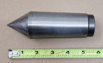 DEAD CENTER 5MT, 5-1/2IN OAL TAPERED SHANK, MORSE TAPER SIZE 5, COMES WITH SLEEVE - MACHINE TOOLING