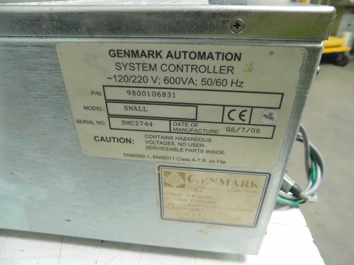 GENMARK 9800106831 ROBOTS, DUAL ARM, 200 MM WAFER - ROBOT CONTROLLERS