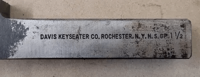 HANSFORD DAVIS D-4235 KEYSEATER 1-1/2IN X 20 - MACHINE TOOLING