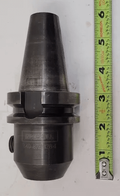 INGERSOLL B40-87EM284 QUICK CHANGE TOOL HOLDER CAT 40 OAL 5.5IN BORE .875IN - MACHINE TOOLING