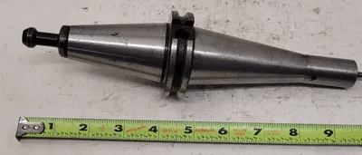 NIKKEN CAT 40 COLLET CHUCK TOOL HOLDER, BORE DIA: 15MM, BODY DIA MAX: 43.8MM, PROJECTION: 5-5/8IN - MACHINE TOOLING
