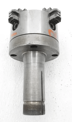 3 IN - 4 JAW LATHE CHUCK W/ 5C COLLET MOUNT - MACHINE TOOLING