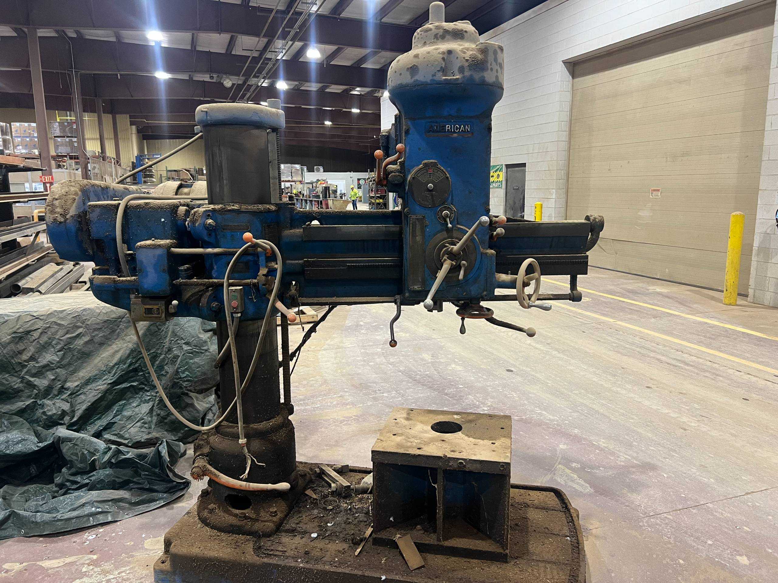 AMERICAN RADIAL ARM DRILLING MACHINE - RADIAL ARM DRILLING MACHINES