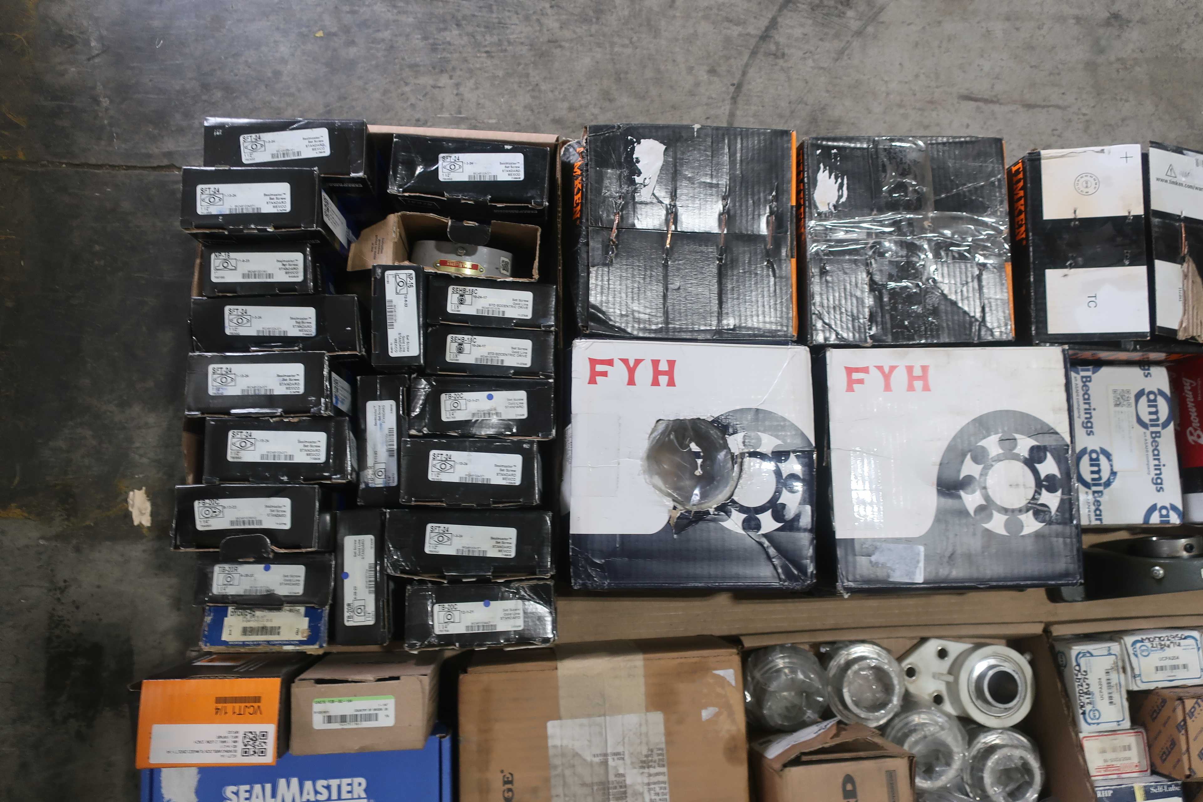 SKU 1749839 - 1 PALLET OF ASSORTED MOUNTED BEARINGS - BEARINGS