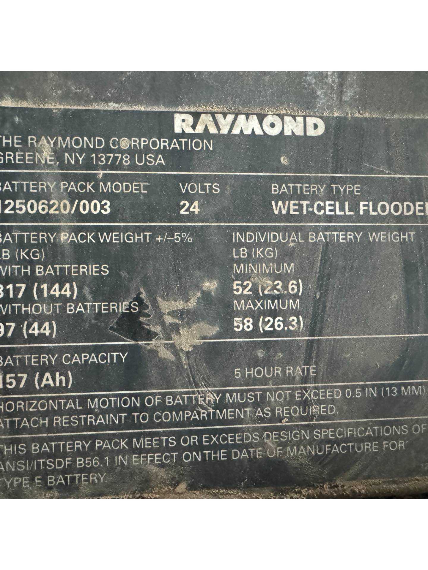 RAYMOND 8210 ELECTRIC PALLET JACK - ELECTRIC PALLET JACKS