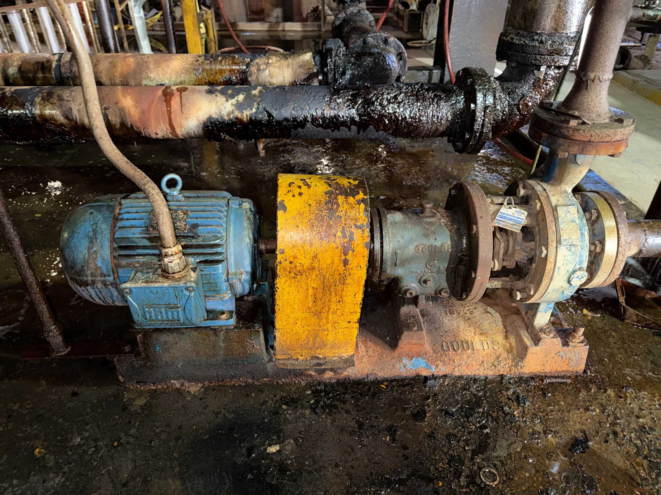 GOULDS 3196 MT PUMP & MOTOR ASSEMBLY, 10HP, CENTRIFUGAL - PUMP & MOTOR ASSEMBLY