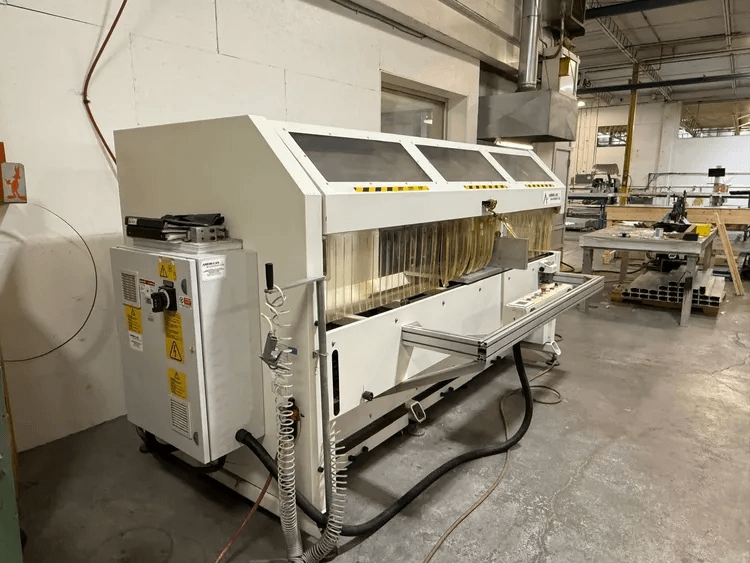 AMERI-CAN NS5060 INDUSTRIAL SAW, TWO-BLADED NOTCHING MACHINE, 9HP, VERTICAL Ø 600 MM BLADE - NOTCHING MACHINES