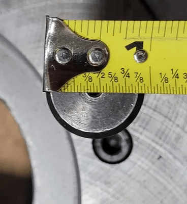 BISON 3 JAW CHUCK W/ D1-8 BACKPLATE, 12” DIAMETER, 3 JAWS - MACHINE TOOLING