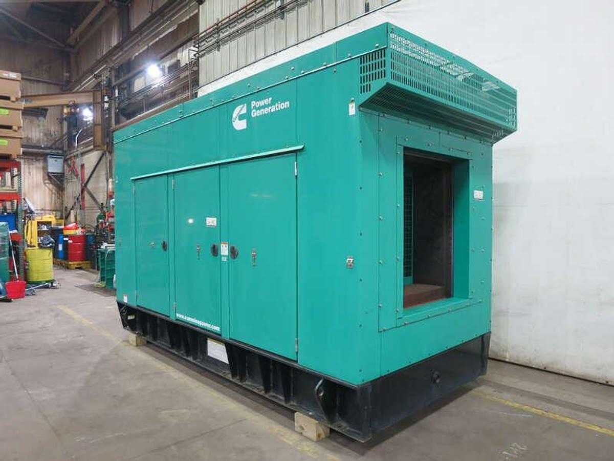 2012 CUMMINS DQDAA QSL9-G7 DIESEL GENERATOR TIER 3 250KW - STANDBY POWER GENERATOR