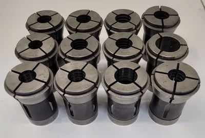 NEAL SKOKIE 185E MACHINE COLLET SET (12 PCS), VARIOUS SIZES - MACHINE TOOLING