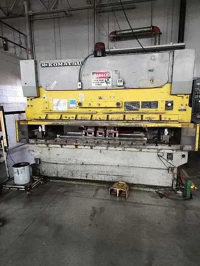 KOMATSU PHS 110X310 120 TON 10' WIDE-BED HYDRAULIC PRESS BRAKE - PRESS BRAKES