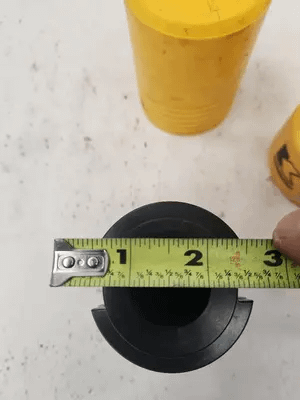 KENNAMETAL CV40TA1137 TAP CHUCK ADAPTER WHISTLE NOTCH STYLE SHORT TA CAT 40 - MACHINE TOOLING