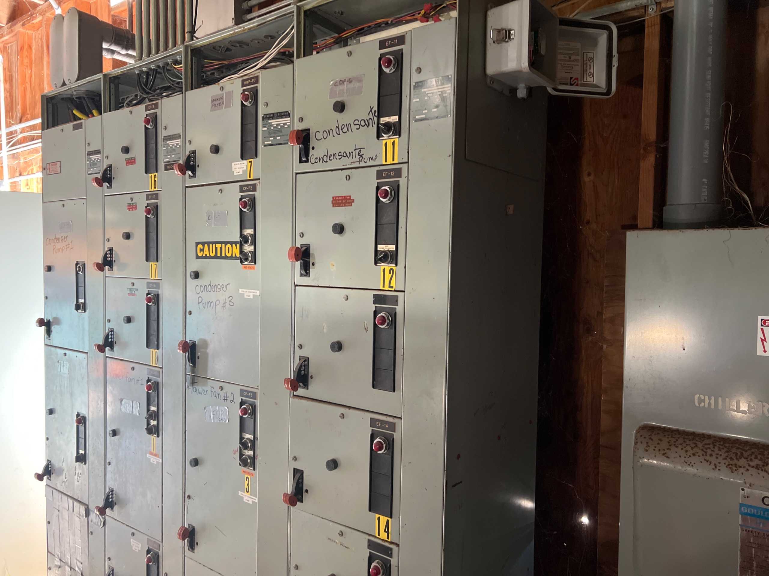 QTY 2: MOTOR CONTROL CENTER - MOTOR CONTROL CENTERS