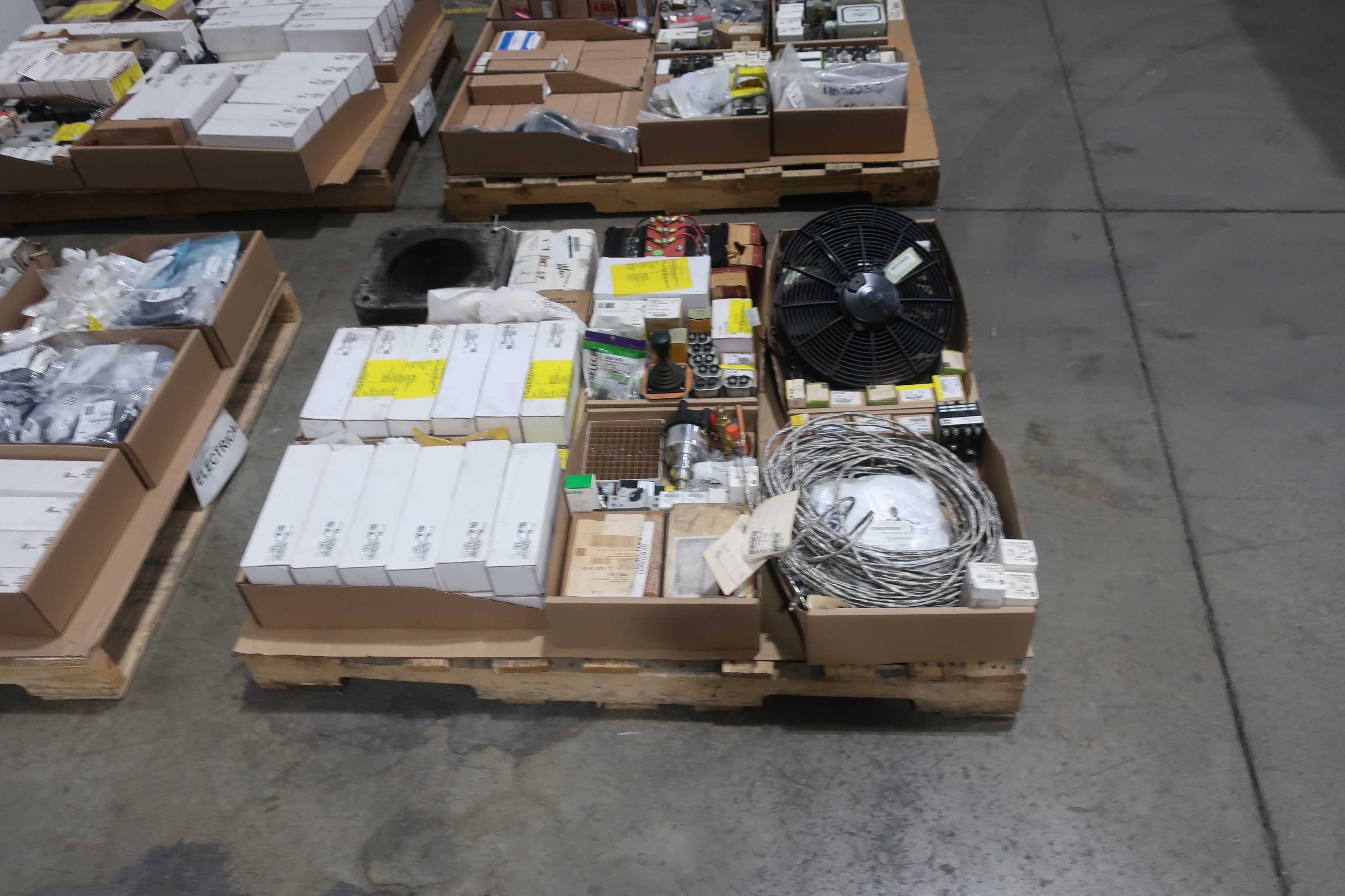 SKU 1748396 - 4 PALLETS OF ASSORTED ELECTRICAL - ELECTRICAL COMPONENTS