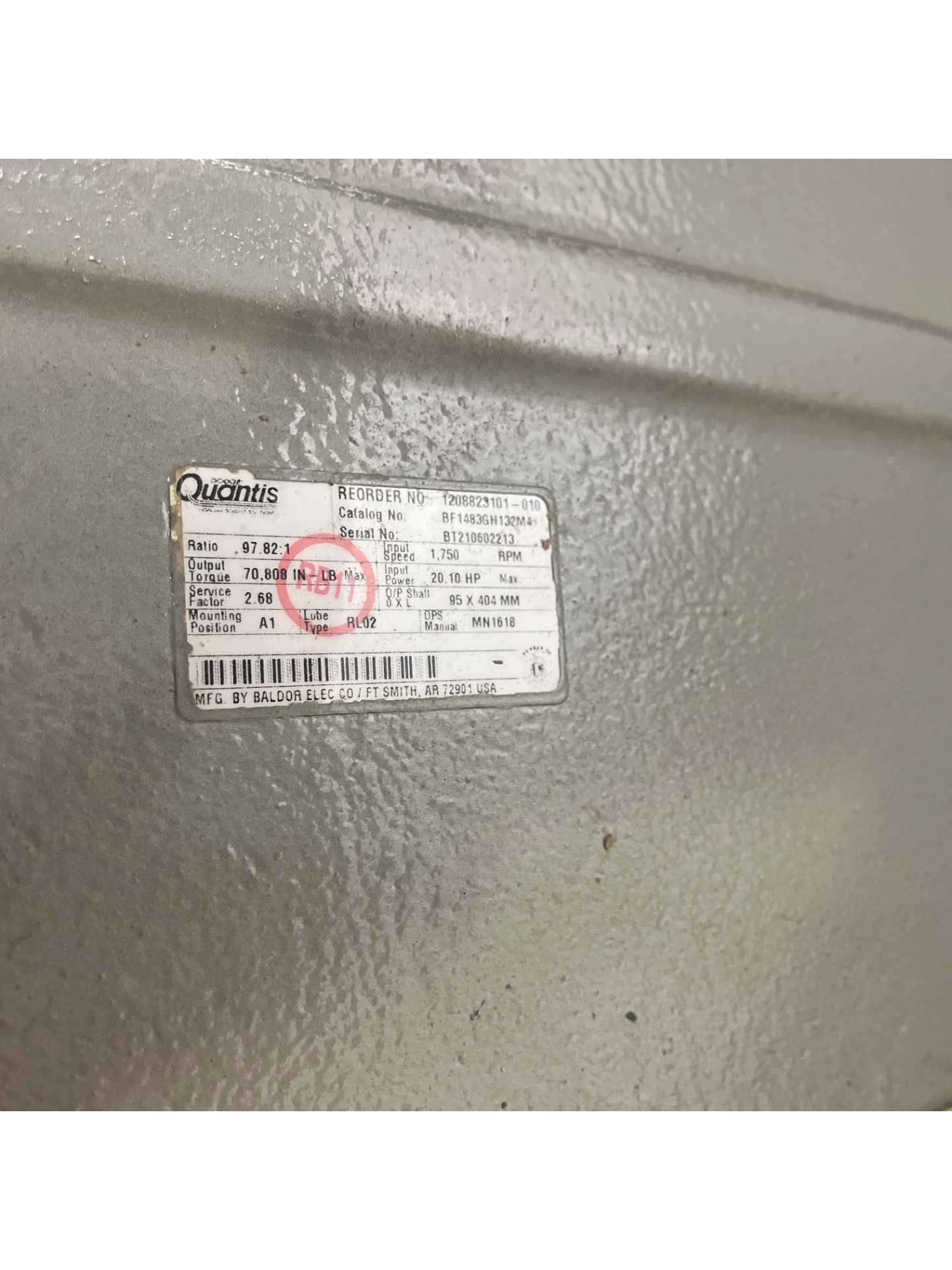 18” SCREW CONVEYOR - SCREW CONVEYOR
