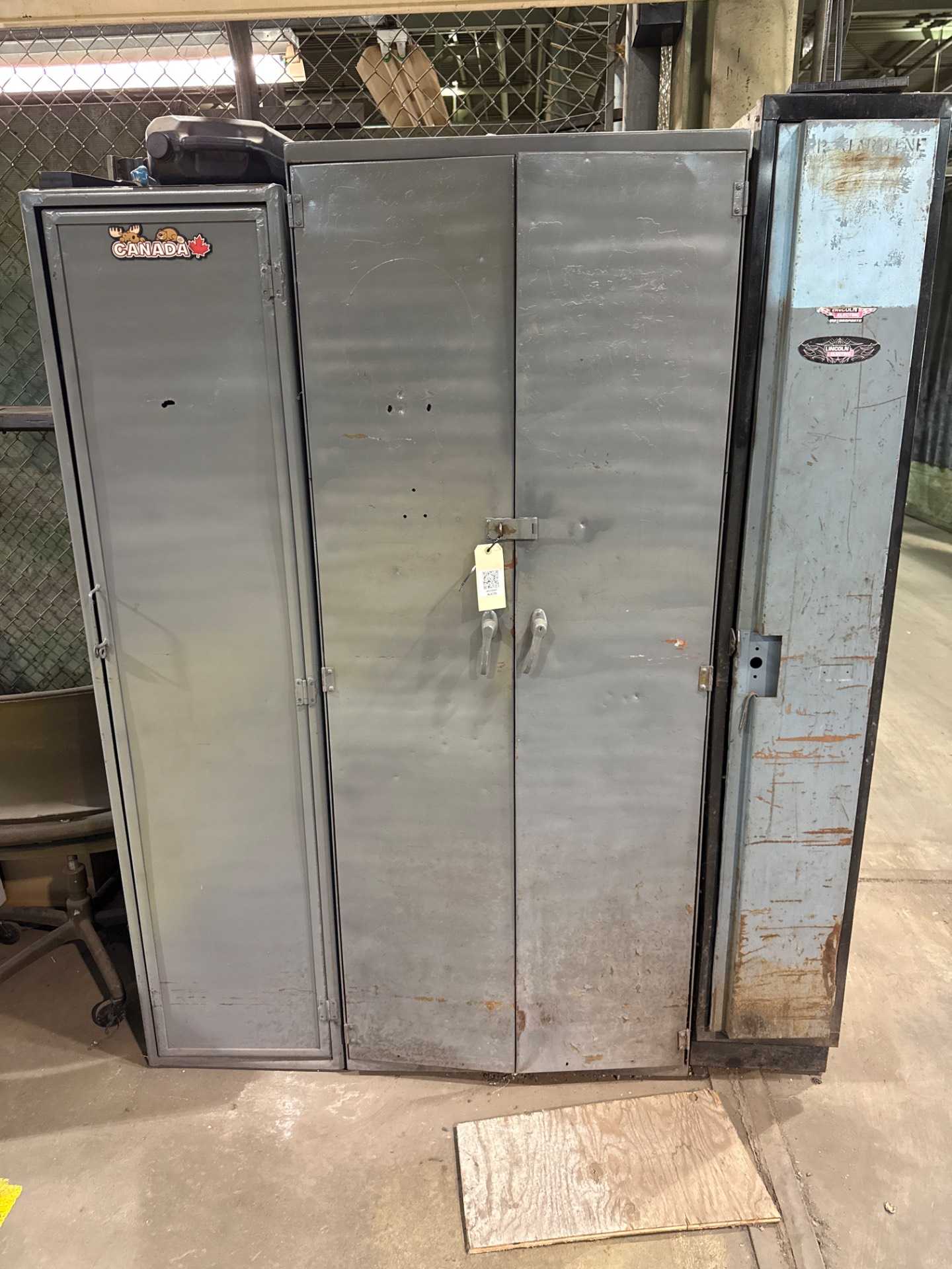 Bulk QTY of Storage Cabinets with Industrial Parts - FREE STANDING STORAGE CABINET