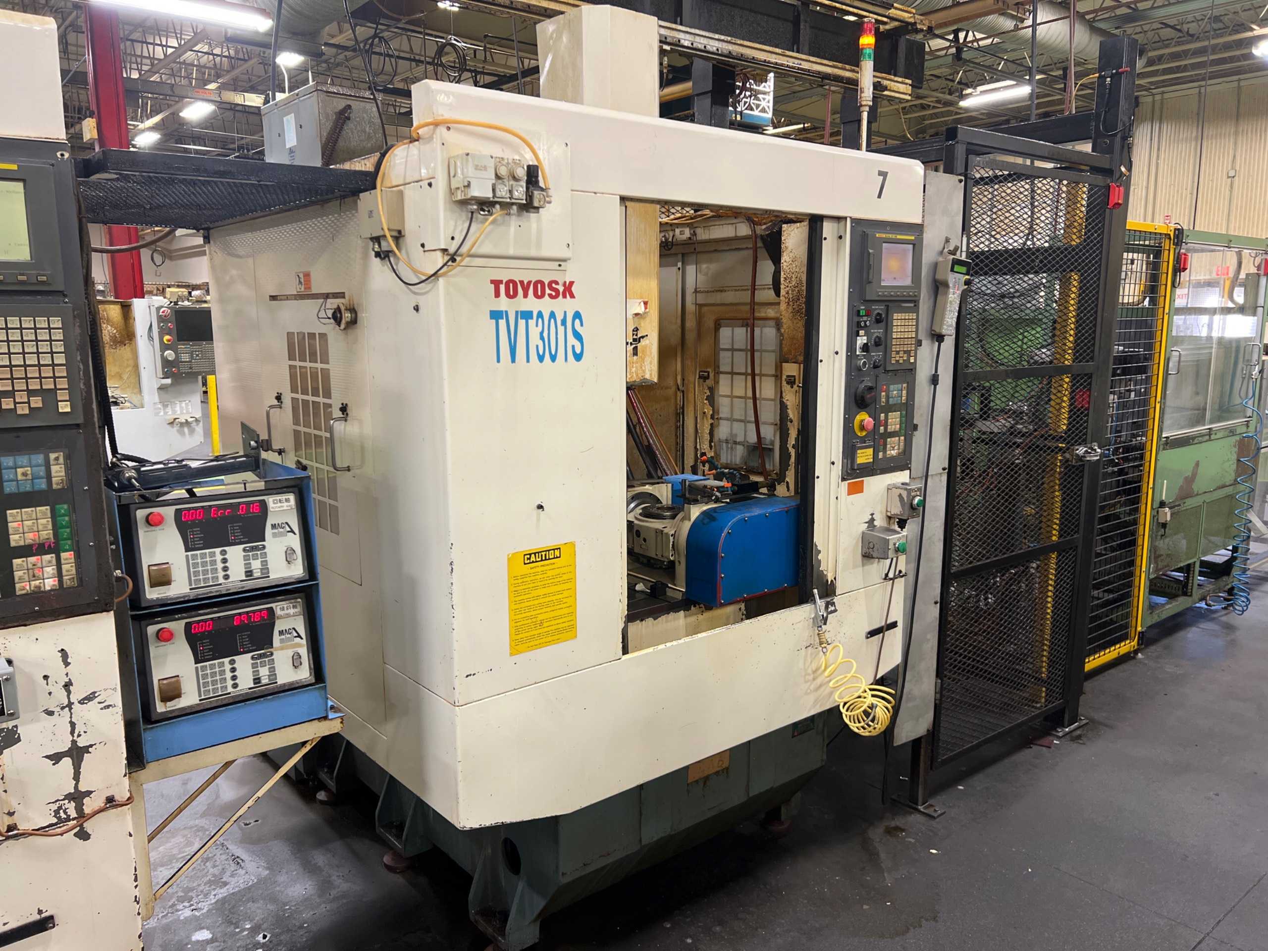 2003 TOYOSK TVT301S VERTICAL MACHINING CENTER - VERTICAL MACHINING CENTERS