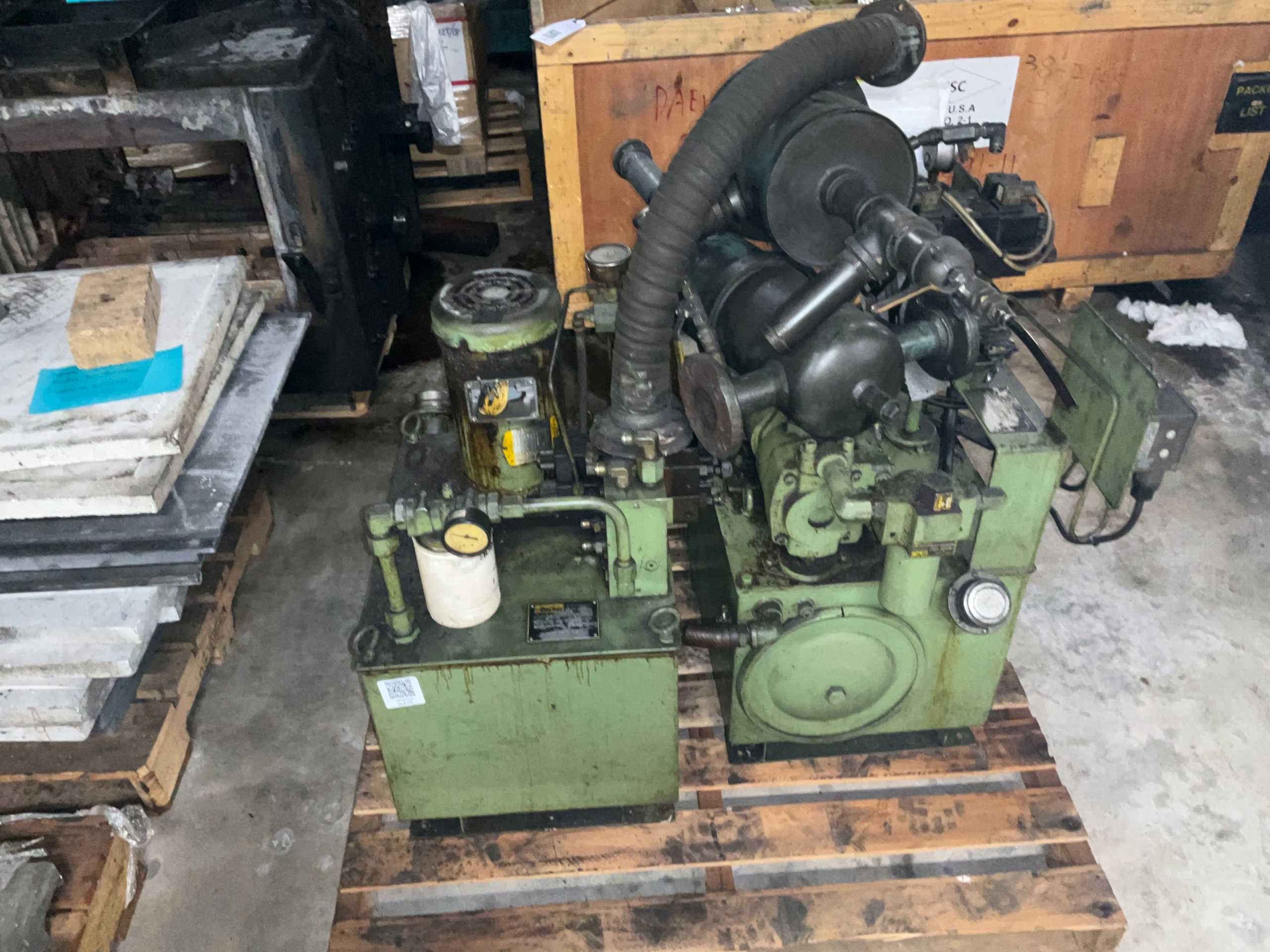 PARKER HYDRAULIC POWER UNIT - HYDRAULIC POWER UNIT