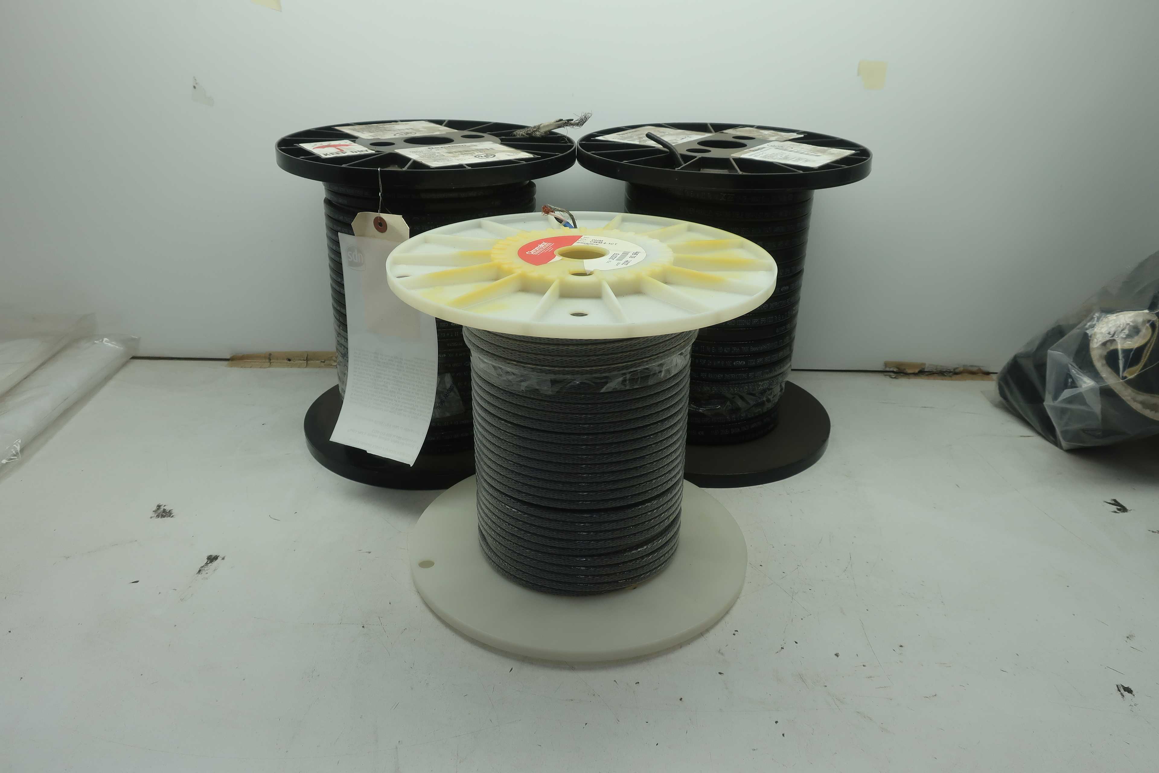 3 SPOOLS OF HEAT TRACE CABLE