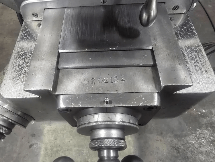 BRIDGEPORT SERIES 1 VERTICAL KNEE MILL 42X9IN 2HP R-8 60-4200RPM 1930LB/750LB MAX WKPC - VERTICAL MILLING MACHINES