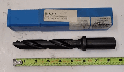 ALLIED MACHINE & ENGINEERING AMEC GEN3SYS 60522H-100F 22MM COOLANT THRU INDEXABLE DRILL 1" SHANK - MACHINE TOOLING
