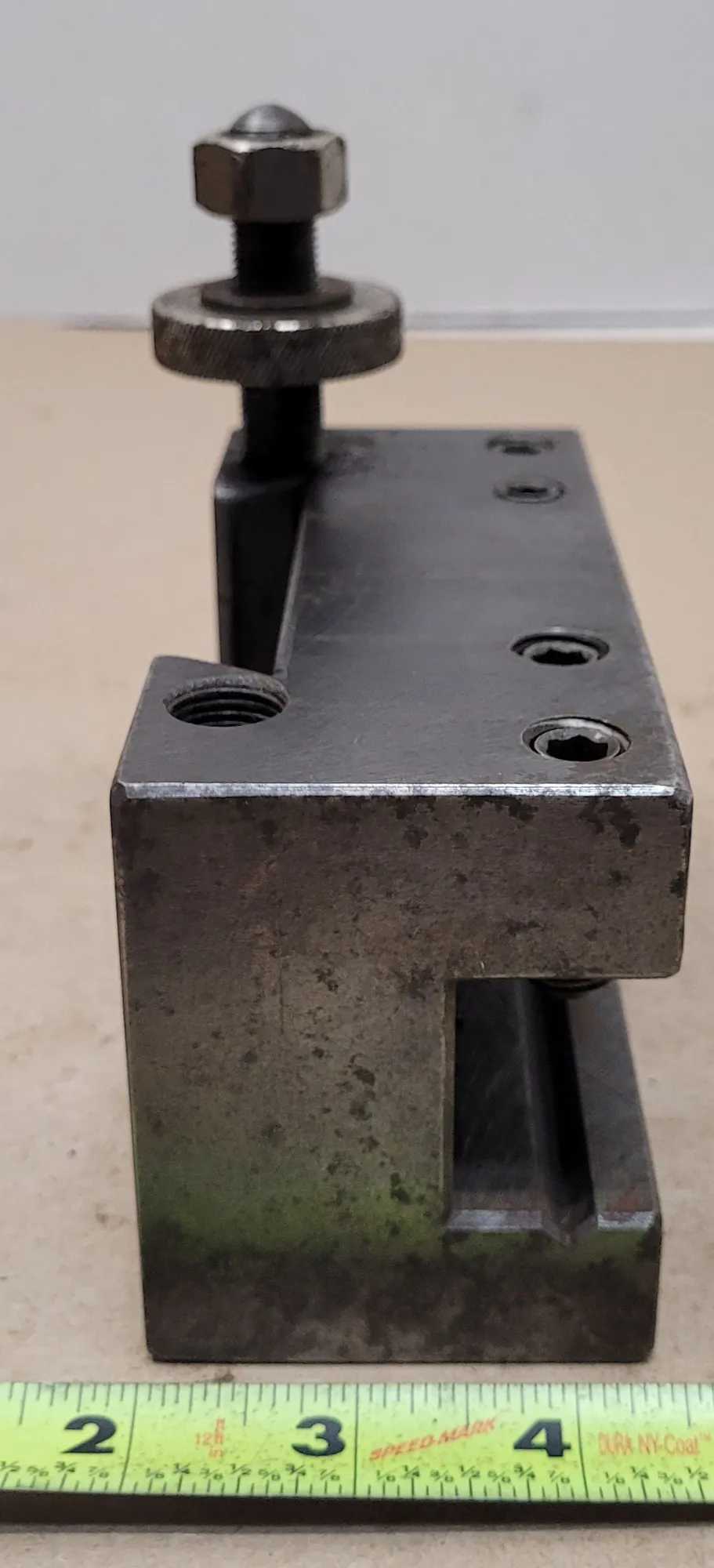 ALORIS DA-2 TOOL HOLDER, 1" SHANK, 1-1/4" MAX TOOL, 17-48" SWING LATHE, 3-1/8" BORING BAR - MACHINE TOOLING