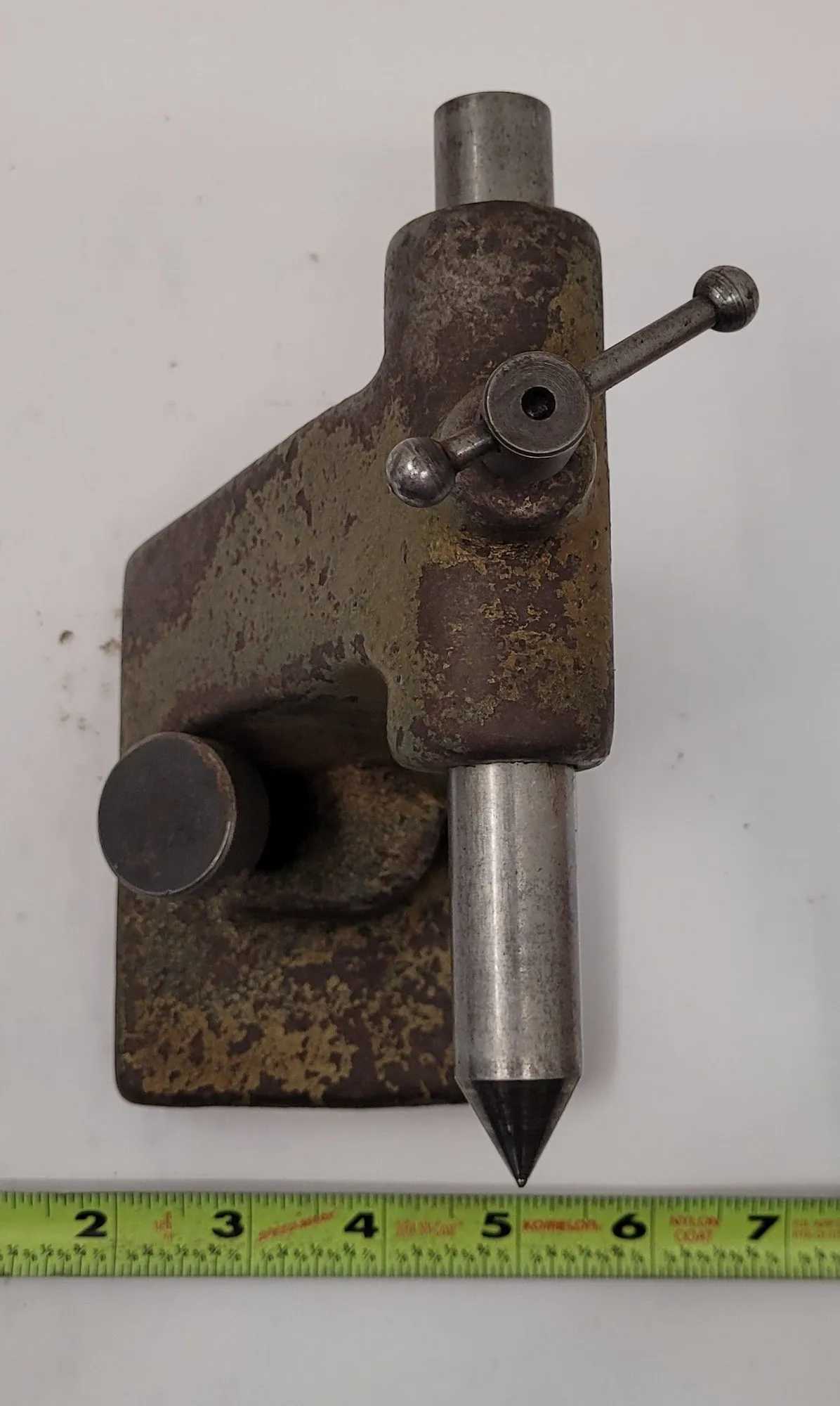 TAILSTOCK AND CENTER SET, 4-1/2" CENTER HEIGHT, 6-1/2" HEIGHT, 3-1/2" WIDTH, 8" AND 6" LENGTH - MACHINING TOOLING & PARTS