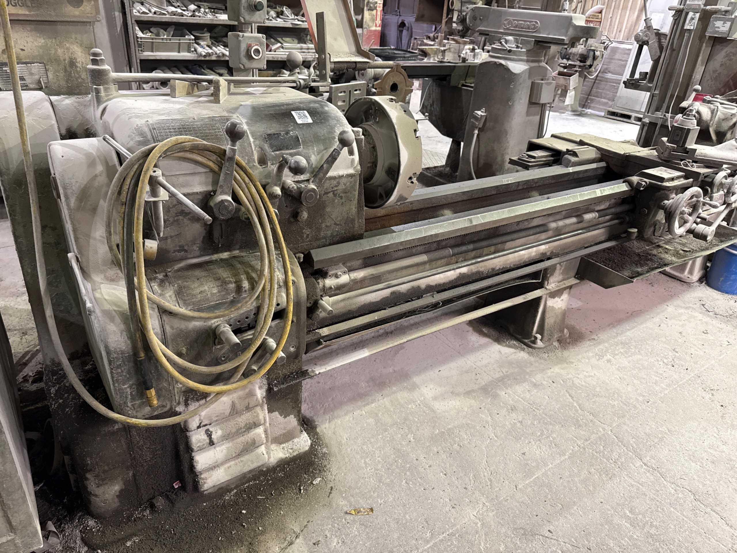 AXELSON 20" X 12' MANUAL LATHE - MANUAL LATHE