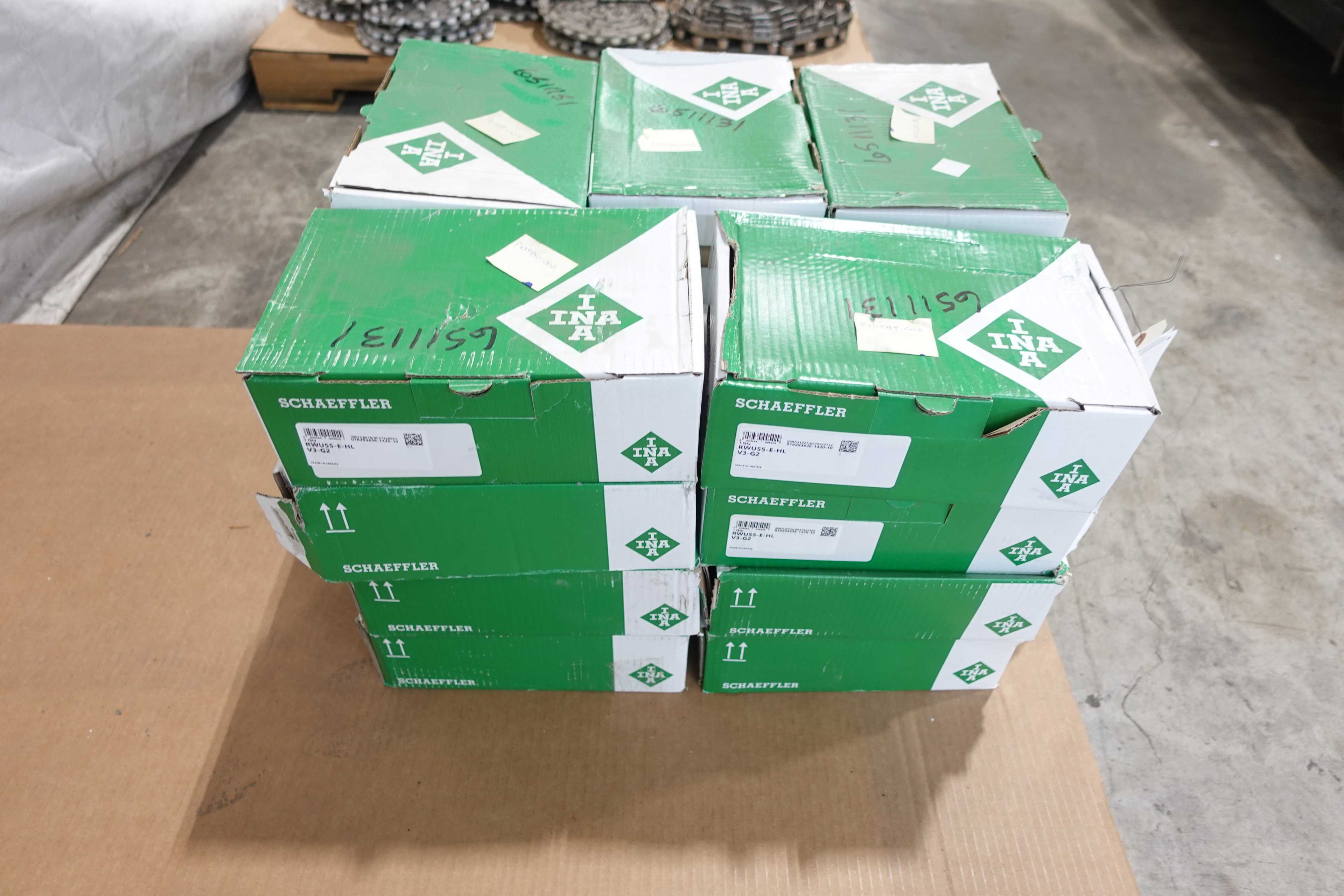 LOT OF 20 INA RWU55-E-HL-V3-G2 LINEAR BEARINGS - LINEAR BEARING
