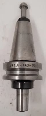 NIKKEN BT40-JTA3-45 TOOL HOLDER, NOSE DIA .75 IN, BODY DIA 1.37 IN, OAL 5.50 IN - MACHINE TOOLING