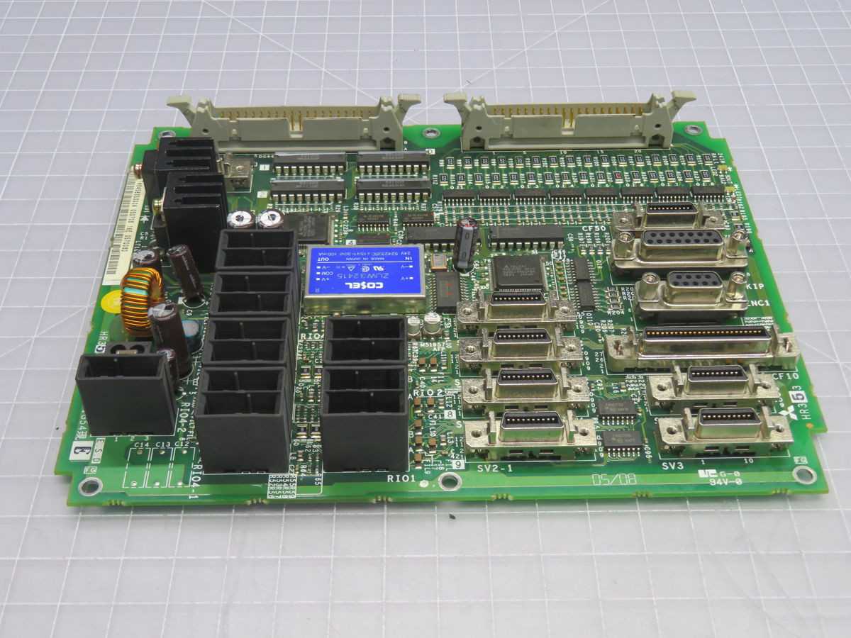 Mazak Mitsubishi BN634A911G54 HR353B I/O Interface Base Board T268820 - PCB CIRCUIT BOARDS