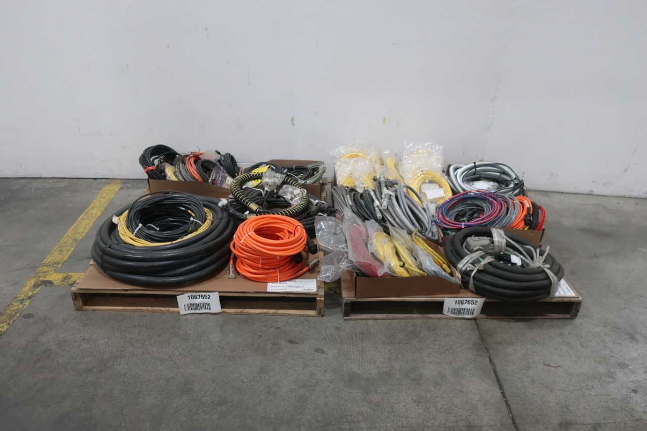SKU 1067652 -2 PALLETS OF ASSORTED CORDSET CABLES