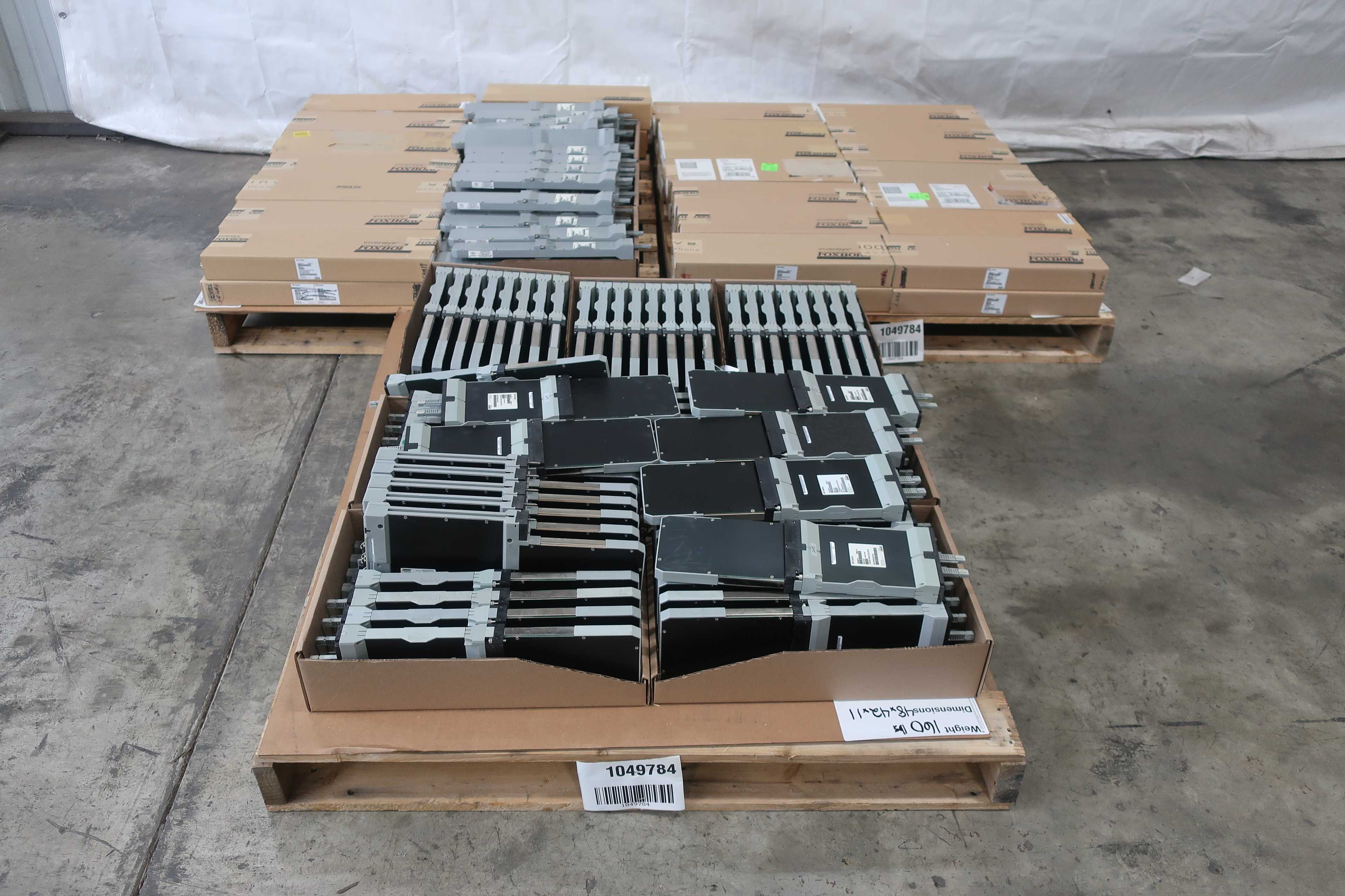 3 PALLETS OF ASSORTED FOXBORO I/A SERIES MODULES - 