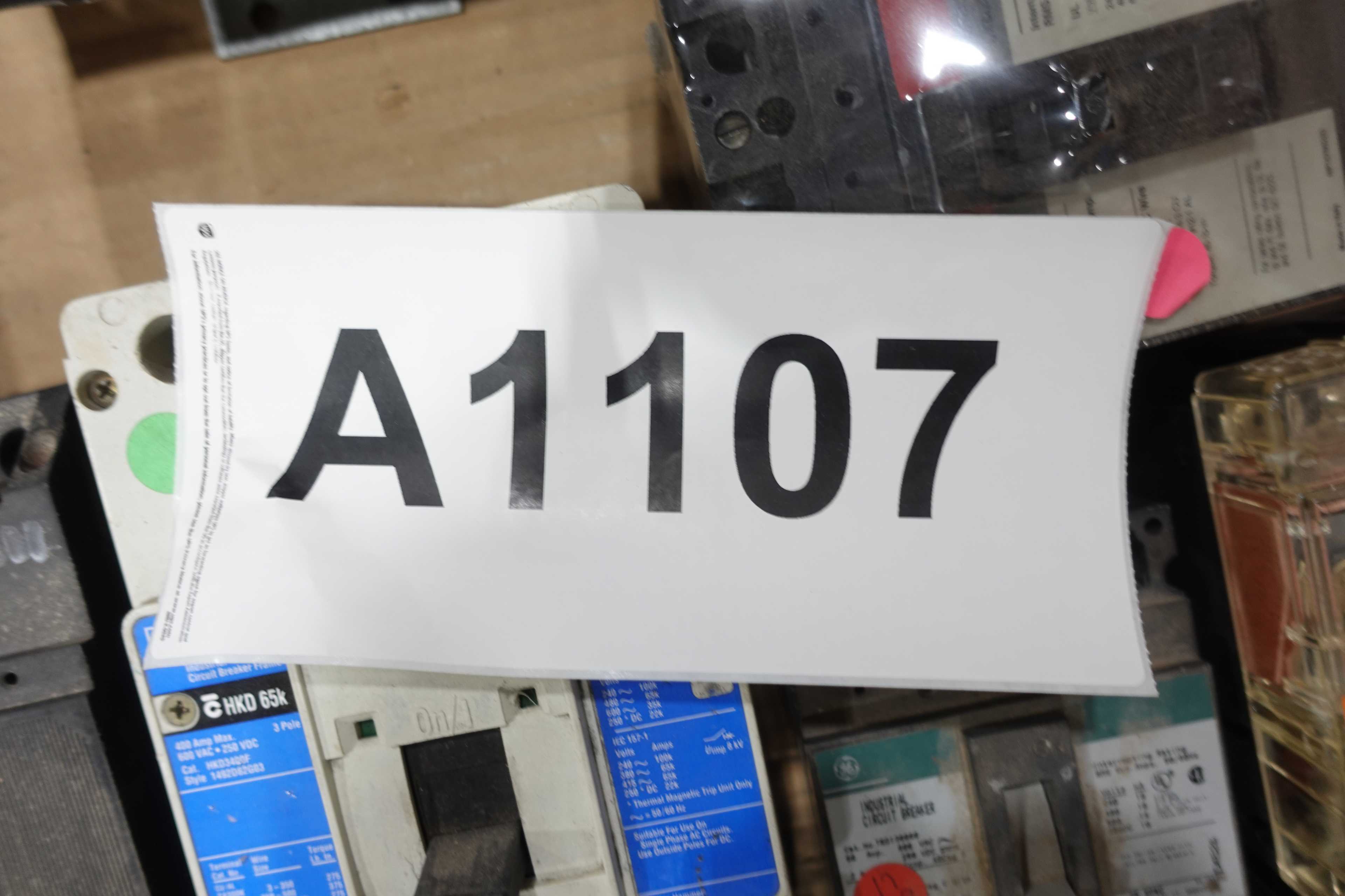 PALLET OF ASSORTED CIRCUIT BREAKERS - CIRCUIT BREAKERS