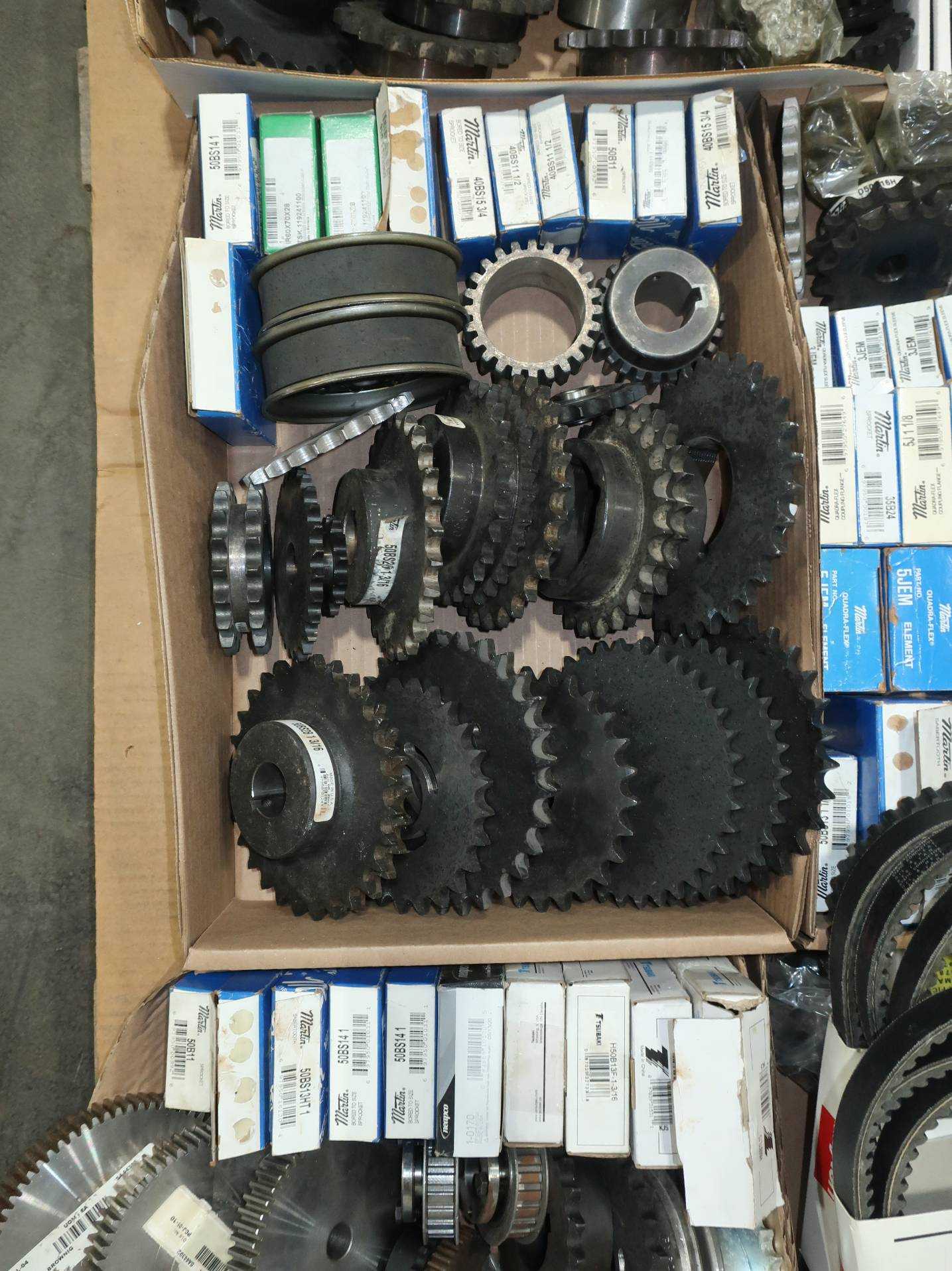 SKU 1760848- 4 PALLETS OF ASSORTED POWER TRANSMISSION - POWER TRANSMISSION